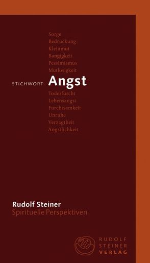 Stichwort Angst von Gut,  Taja, Steiner,  Rudolf