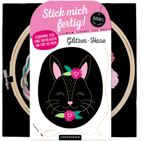 Stick mich fertig! Glitzer-Hase