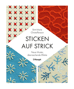 Sticken auf Strick von Christoffersson,  Britt-Marie, Schwarz,  Marie-Luise, Witt,  Gisela