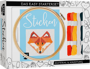 Sticken – das Easy Starterset für dekorative Kreuzstichmotive von Dargel,  Jennifer