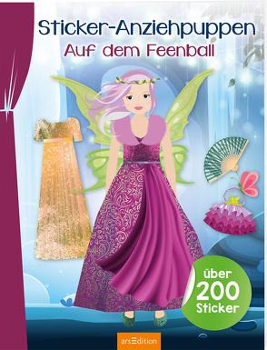 Sticker-Anziehpuppen – Auf dem Feenball von Schindler,  Eva