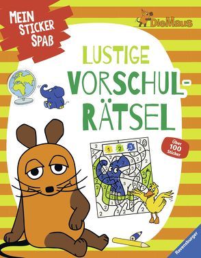 Mein Sticker Spaß Die Maus: Lustige Vorschulrätsel