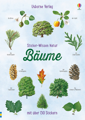 Sticker-Wissen Natur: Bäume von Chisholm,  Jane, Khan,  Aziz, Milne,  Annabel, Stebbing,  Peter