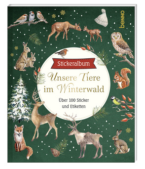 Stickeralbum »Unsere Tiere im Winterwald«