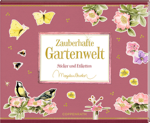 Stickerbuch – Zauberhafte Gartenwelt von Bastin,  Marjolein