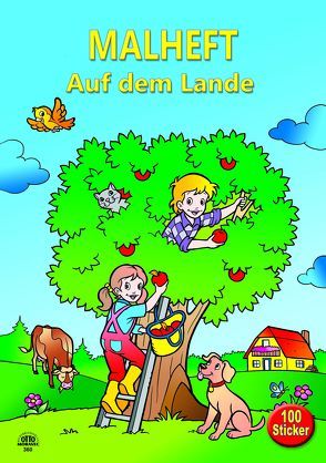 Stickermalbuch „Auf dem Lande“ incl. 100 Sticker