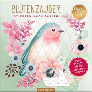 Stickern nach Zahlen Blüten-Zauber