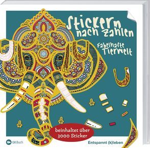 Stickern nach Zahlen – Fabelhafte Tierwelt von Madden,  Shane