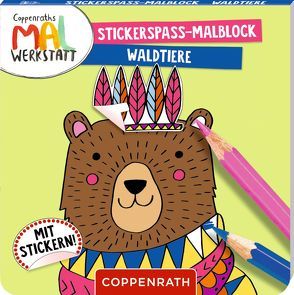 Stickerspaß-Malblock von Tina Schulte