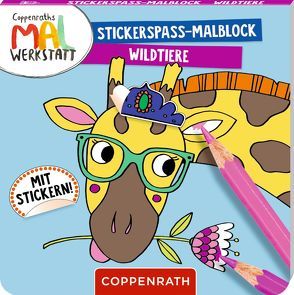 Stickerspaß-Malblock von Tina Schulte