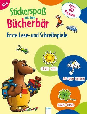 Stickerspaß mit dem Bücherbär. Erste Lese- und Schreibspiele von Reimers,  Silke