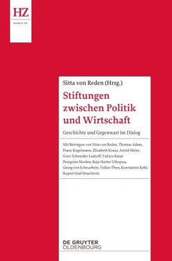 Stiftungen zwischen Politik und Wirtschaft von Reden,  Sitta von