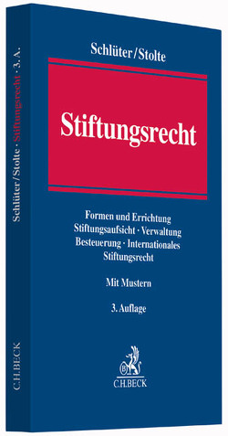 Stiftungsrecht von Schlüter,  Andreas, Stolte,  Stefan