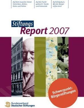 StiftungsReport 2007 von Bischoff,  Antje