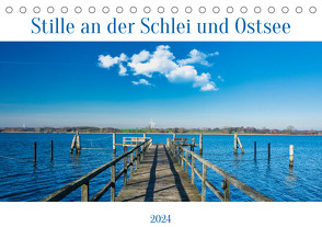 Stille an der Schlei und Ostsee (Tischkalender 2024 DIN A5 quer), CALVENDO Monatskalender von Kulisch,  Christiane