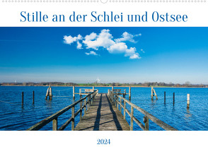 Stille an der Schlei und Ostsee (Wandkalender 2024 DIN A2 quer), CALVENDO Monatskalender von Kulisch,  Christiane