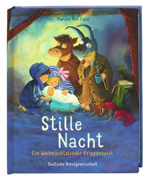 Stille Nacht. Ein Weihnachtslieder-Krippenspiel. Singen, spielen, verkleiden: die Weihnachtsgeschichte nachspielen – ein inspirierendes Bilderbuch zum Mitmachen! von Jeschke,  Tanja, ten Cate,  Marijke