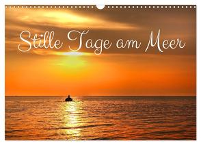 Stille Tage am Meer (Wandkalender 2024 DIN A3 quer), CALVENDO Monatskalender von Scholz,  Traude