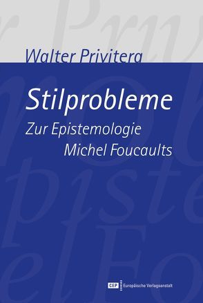 Stilprobleme von Privitera,  Walter