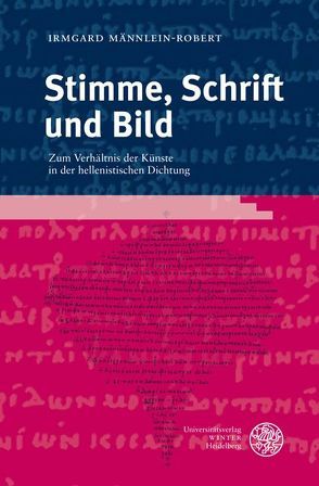 Stimme, Schrift und Bild von Männlein-Robert,  Irmgard