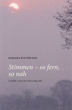 Stimmen – so fern, so nah von Kleyböcker,  Barbara