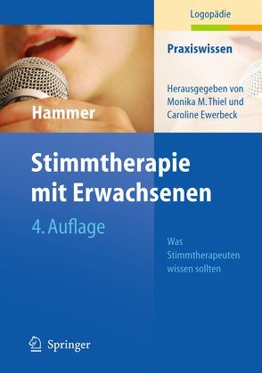 Stimmtherapie mit Erwachsenen von Hammer,  Sabine S.