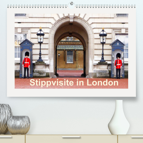 Stippvisite in London (Premium, hochwertiger DIN A2 Wandkalender 2022, Kunstdruck in Hochglanz) von Prediger,  Rosemarie