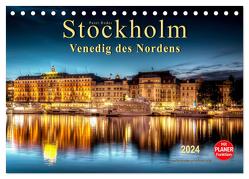 Stockholm – Venedig des Nordens (Tischkalender 2024 DIN A5 quer), CALVENDO Monatskalender von Roder,  Peter