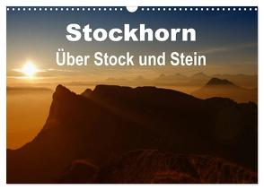 Stockhorn – Über Stock und Stein (Wandkalender 2024 DIN A3 quer), CALVENDO Monatskalender von Michel / CH,  Susan