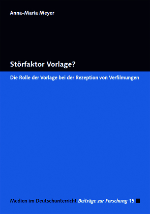 Störfaktor Vorlage? von Meyer,  Anna-Maria