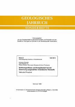 Stoffmengenflüsse und Energiebedarf bei der Gewinnung ausgewählter mineralischer Rohstoffe. Teilstudie Phosphat von Atmaca,  Terzan, Neumann,  Wolfgang, Thormann,  Achim, Wagner,  Hermann