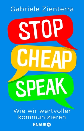 Stop Cheap Speak von Zienterra,  Gabriele