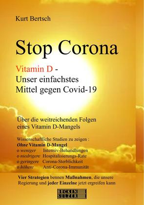 Stop Corona von Bertsch,  Kurt