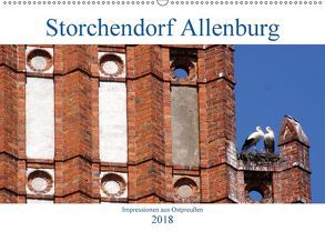 Storchendorf Allenburg – Impressionen aus Ostpreußen (Wandkalender 2018 DIN A2 quer) von von Loewis of Menar,  Henning