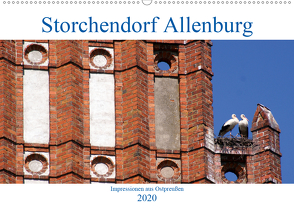 Storchendorf Allenburg – Impressionen aus Ostpreußen (Wandkalender 2020 DIN A2 quer) von von Loewis of Menar,  Henning