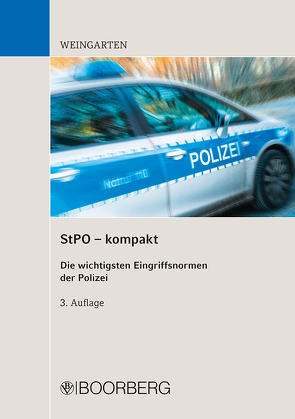 StPO – kompakt von Weingarten,  Dirk