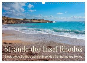 Strände der Insel Rhodos (Wandkalender 2024 DIN A3 quer), CALVENDO Monatskalender von O. Schüller und Elke Schüller,  Stefan