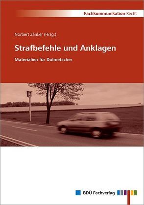 Strafbefehle und Anklagen von Zänker,  Norbert