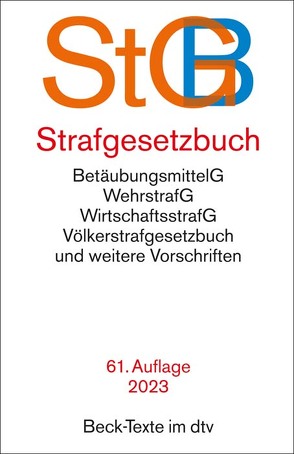 Strafgesetzbuch von Weigend,  Thomas