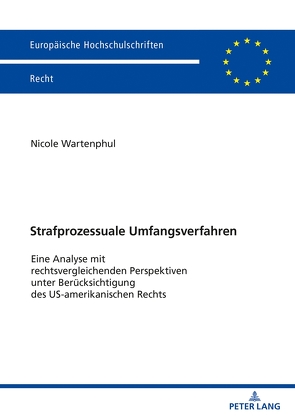 Strafprozessuale Umfangsverfahren von Wartenphul,  Nicole