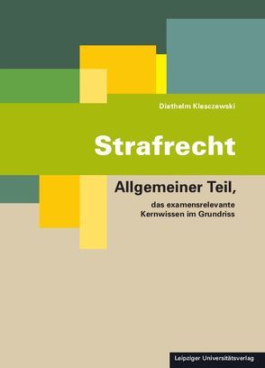 Strafrecht von Klesczewski,  Diethelm