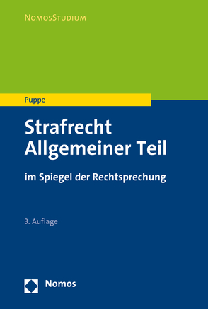 Strafrecht Allgemeiner Teil von Puppe,  Ingeborg