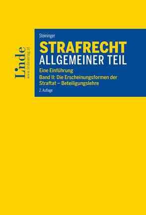 Strafrecht Allgemeiner Teil von Steininger,  Einhard