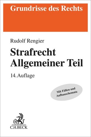 Strafrecht Allgemeiner Teil von Rengier,  Rudolf