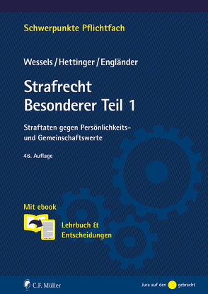 Strafrecht Besonderer Teil / 1 von Engländer,  Armin, Hettinger,  Michael, Wessels,  Johannes