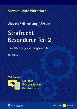 Strafrecht Besonderer Teil/2 von Hillenkamp,  Thomas, Schuhr,  Jan C., Schuhr,  Wessels Hillenkamp, Wessels,  Johannes