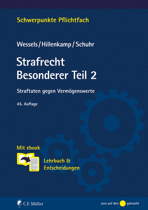 Strafrecht Besonderer Teil 2 von Hillenkamp,  Thomas, Schuhr,  Jan C., Wessels †,  Johannes