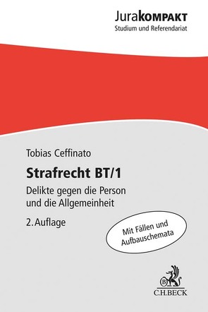 Strafrecht BT/1 von Ceffinato,  Tobias