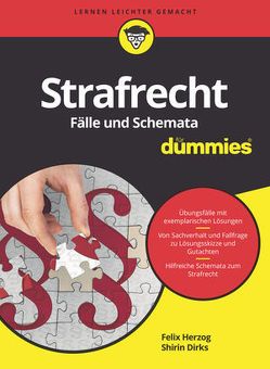 Strafrecht Fälle und Schemata für Dummies von Dirks,  Shirin, Herzog,  Felix