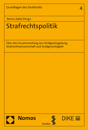 Strafrechtspolitik von Zabel,  Benno